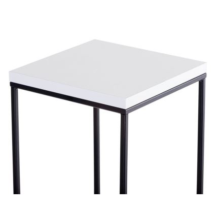 Soporte para flores BASICLOFT 40x24 blanco/negro