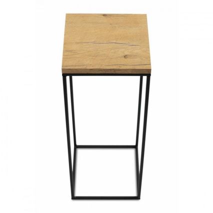 Soporte para flores BASICLOFT 60x24 negro/marrón