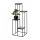 Soporte para flores KASKADA 110x40 negro