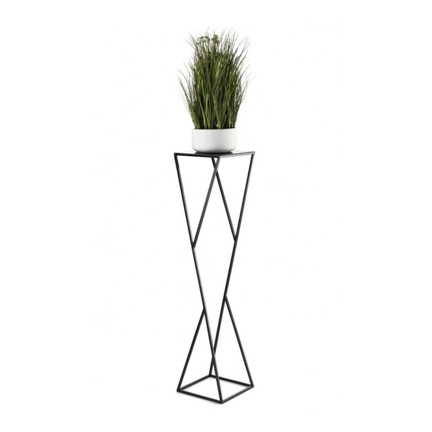 Soporte para flores LOFT 100x23,5 cm negro