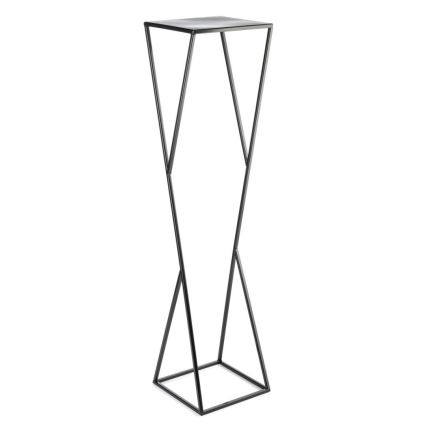 Soporte para flores LOFT 100x23,5 cm negro