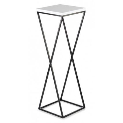 Soporte para flores LOFT 70x24 cm negro/blanco