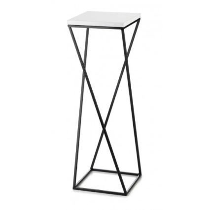 Soporte para flores LOFT 70x24 cm negro/blanco