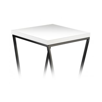 Soporte para flores LOFT 70x24 cm negro/blanco
