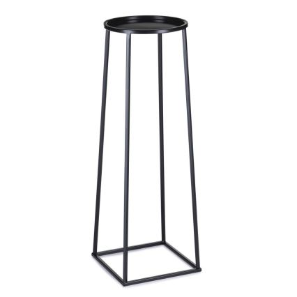 Soporte para flores LOFT 70x24 cm negro