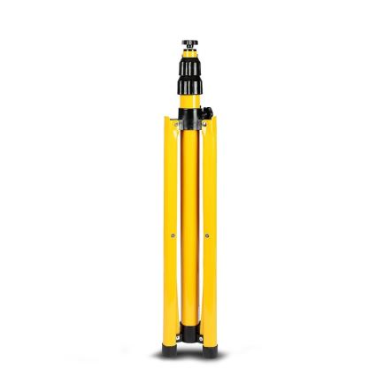Soporte para focos 180 cm amarillo