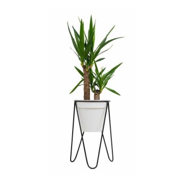 Soporte para maceta LOFT 50x30 cm negro