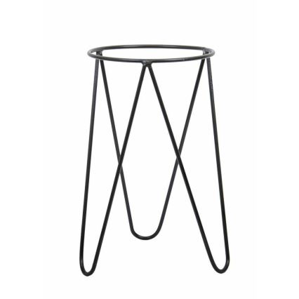 Soporte para maceta LOFT 50x30 cm negro