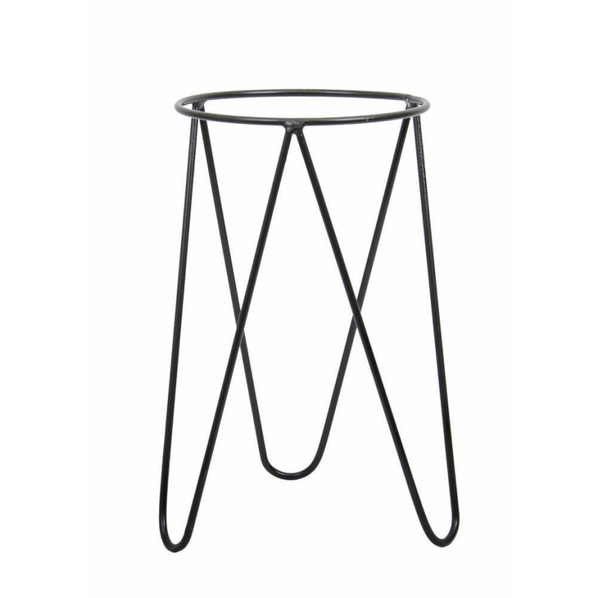 Soporte para maceta LOFT 50x30 cm negro