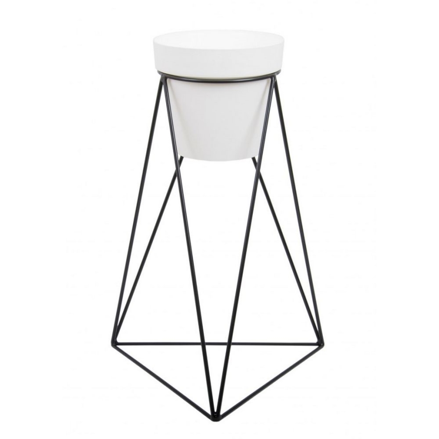 Soporte para maceta TRIANGL 60x45 cm negro