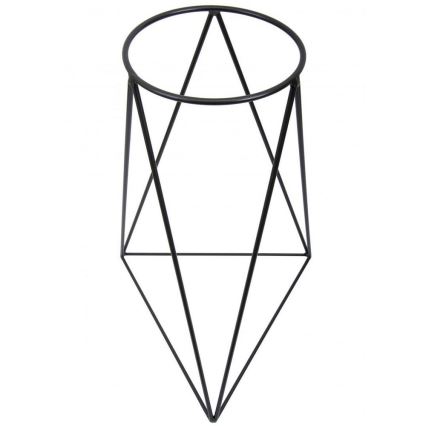 Soporte para maceta TRIANGL 60x45 cm negro