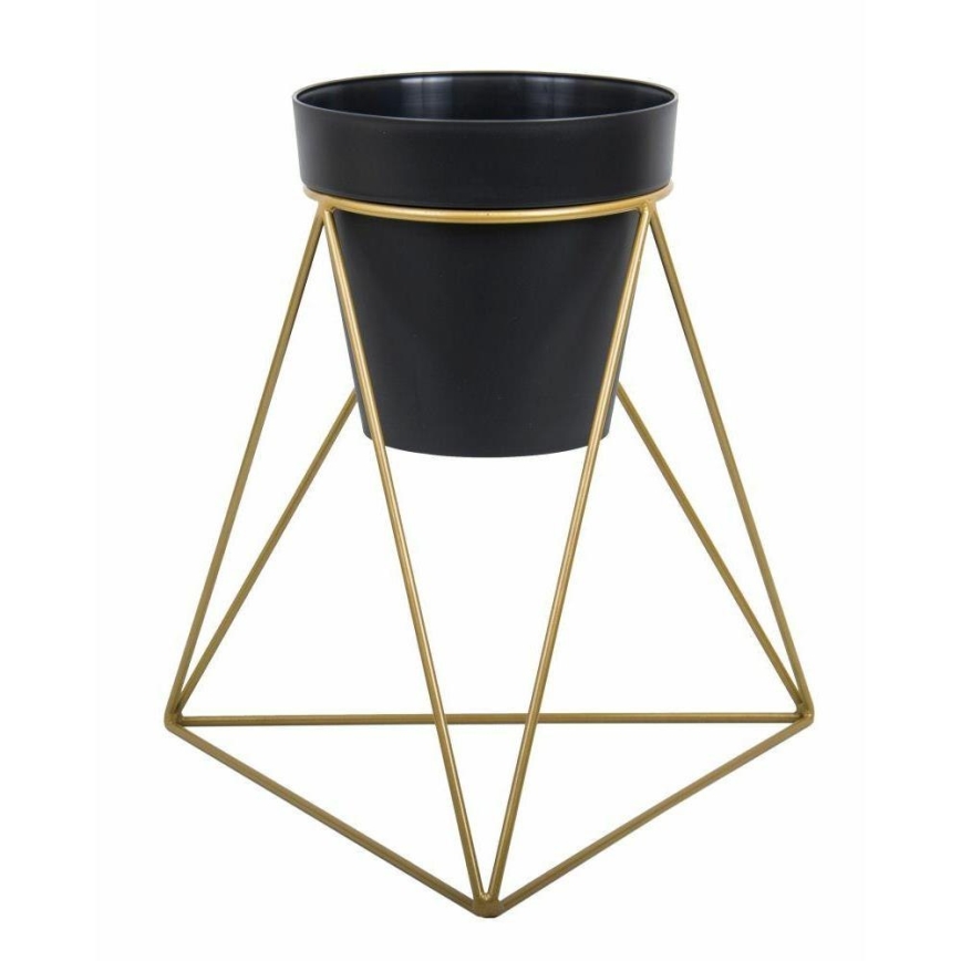 Soporte para macetas TRIANGL 40x45 cm dorado
