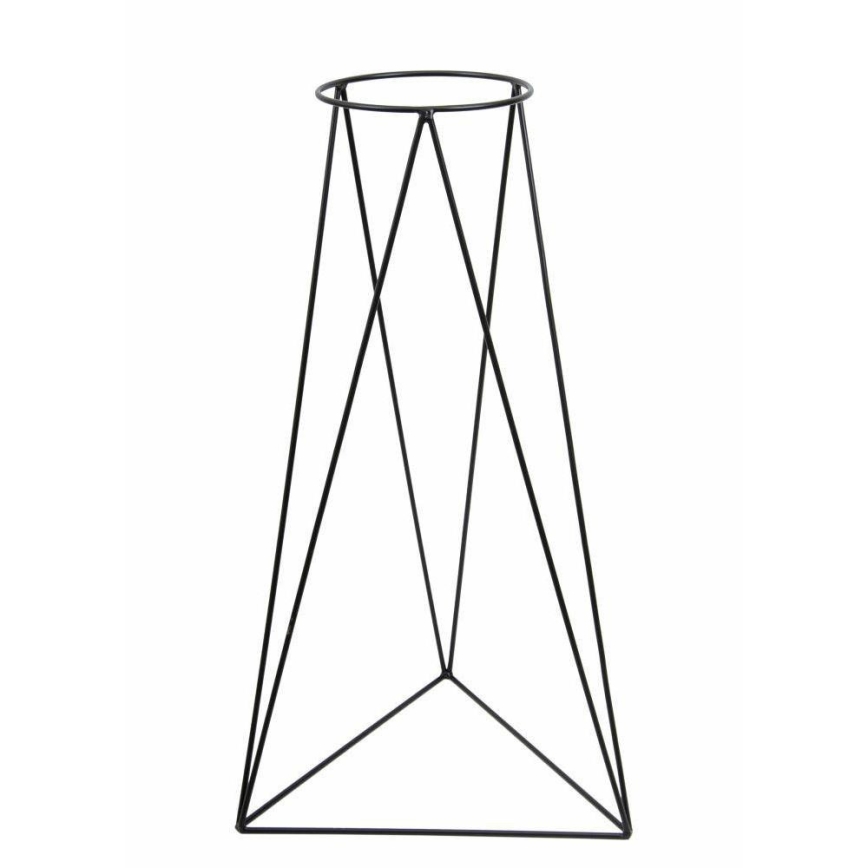 Soporte para macetas TRIANGL 90x50 cm negro