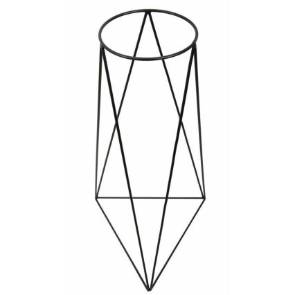 Soporte para macetas TRIANGL 90x50 cm negro