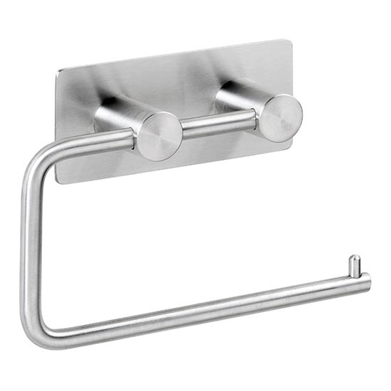 Soporte para papel 14,5 x 10 cm, acero inoxidable/plateado