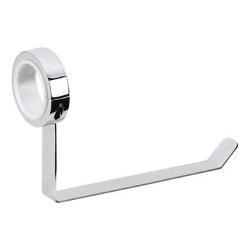 Soporte para papel 4,7x9,6 cm acero inoxidable/plateado