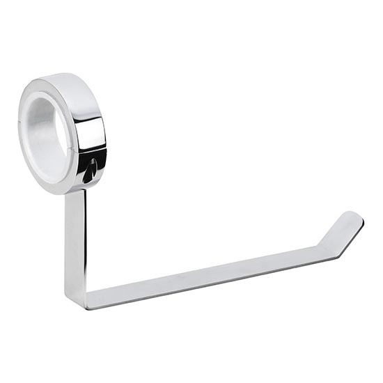 Soporte para papel 4,7x9,6 cm acero inoxidable/plateado