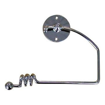 Soporte para papel higiénico TWIST 14,5x20,7 cm cromo brillante