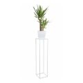 Soporte para plantas 100x24 cm blanco