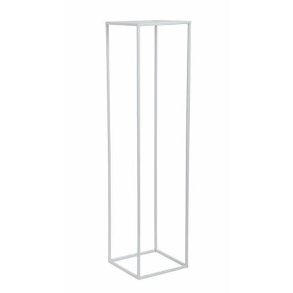 Soporte para plantas 100x24 cm blanco