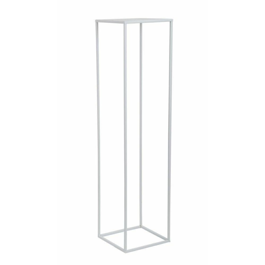 Soporte para plantas 100x24 cm blanco