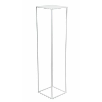 Soporte para plantas 100x24 cm blanco