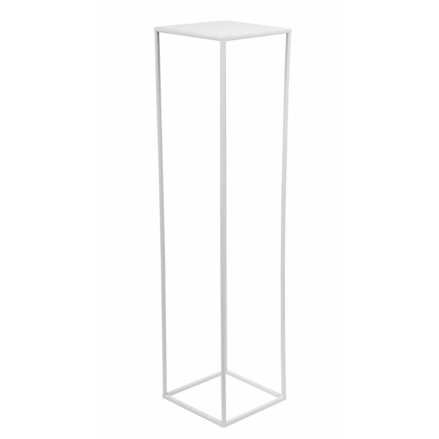 Soporte para plantas 100x24 cm blanco