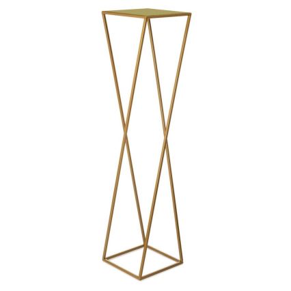 Soporte para plantas 100x24 cm dorado