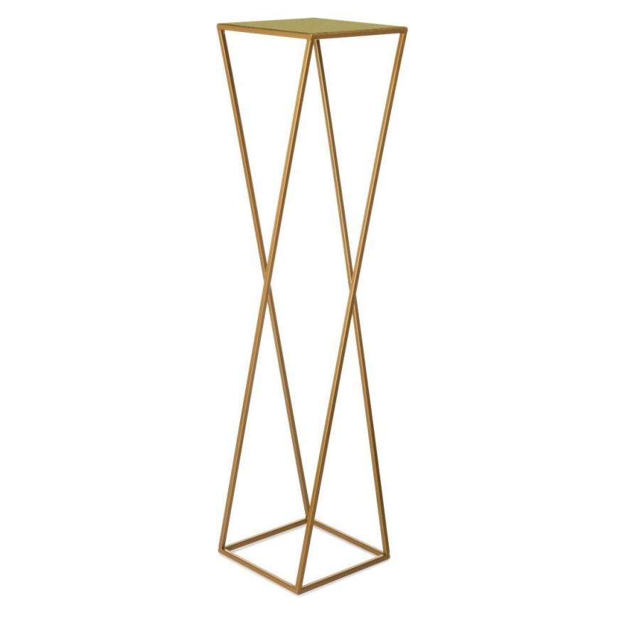Soporte para plantas 100x24 cm dorado