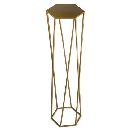 Soporte para plantas 100x24 cm dorado
