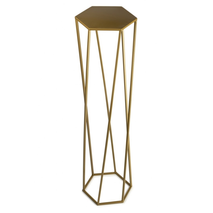 Soporte para plantas 100x24 cm dorado