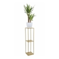 Soporte para plantas 100x24 cm dorado