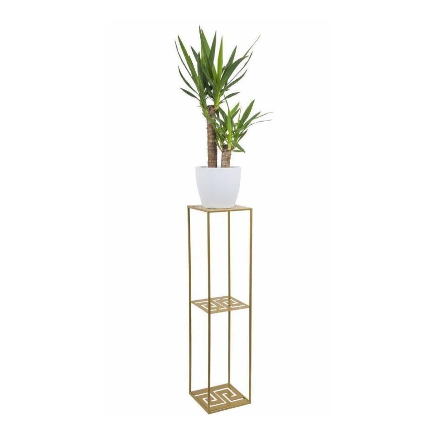 Soporte para plantas 100x24 cm dorado