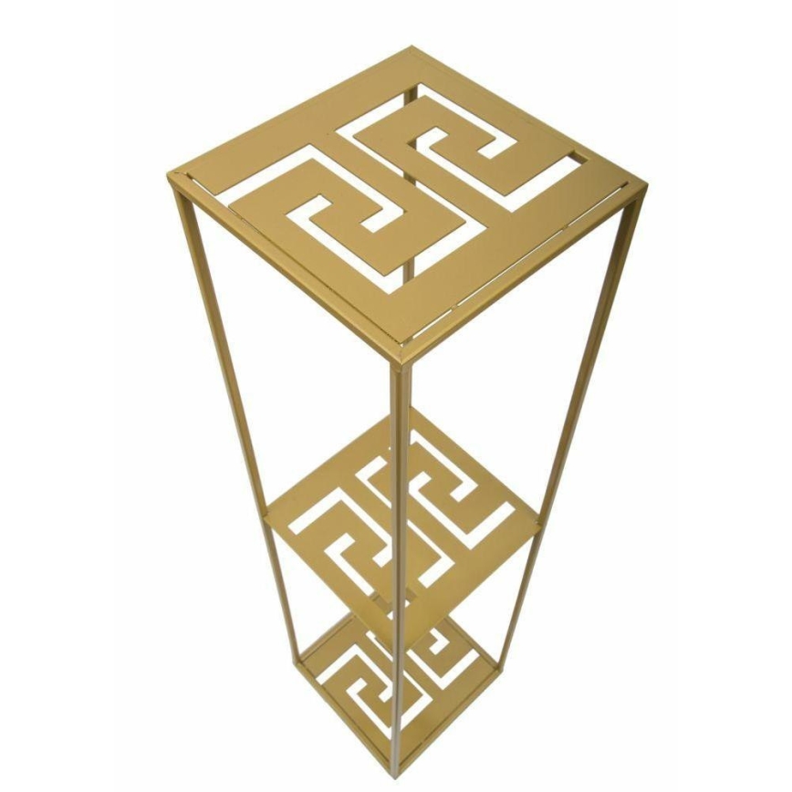 Soporte para plantas 100x24 cm dorado