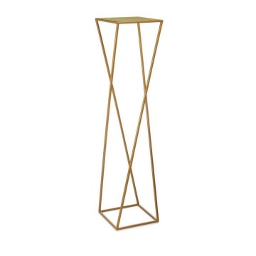 Soporte para plantas 100x24 cm dorado