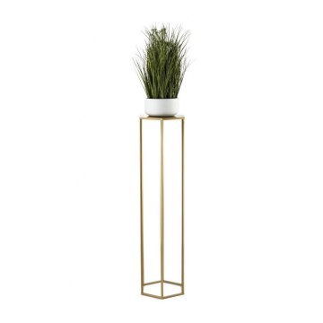 Soporte para plantas 100x24 cm dorado