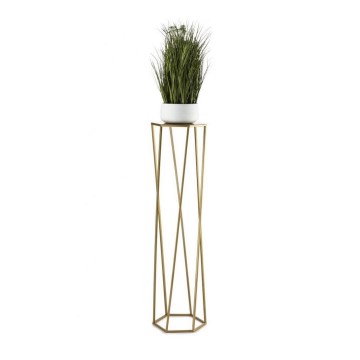 Soporte para plantas 100x24 cm dorado