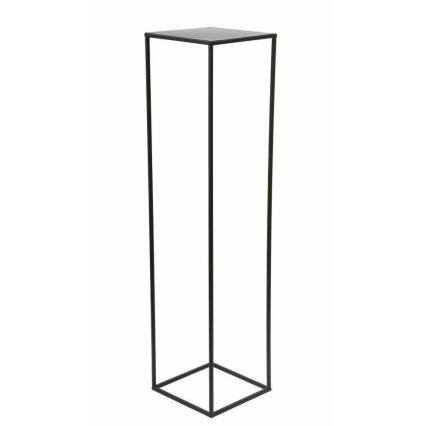 Soporte para plantas 100x24 cm negro