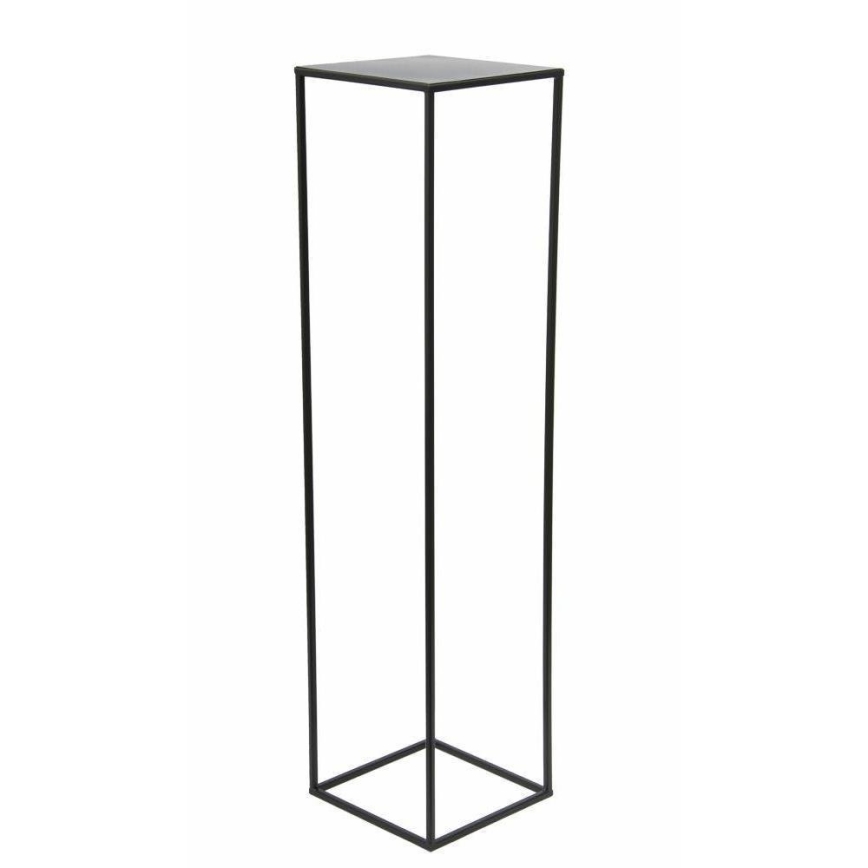 Soporte para plantas 100x24 cm negro