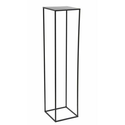 Soporte para plantas 100x24 cm negro