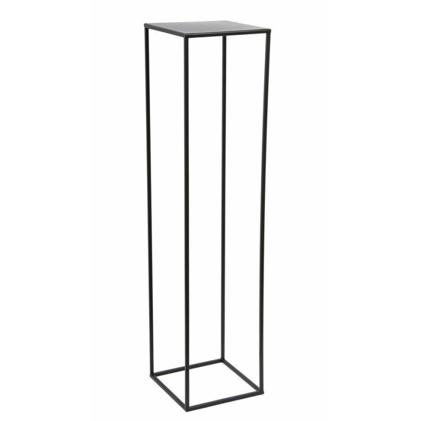 Soporte para plantas 100x24 cm negro