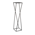 Soporte para plantas 100x24 cm negro