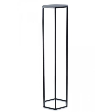 Soporte para plantas 100x24 cm negro
