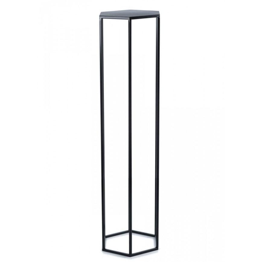 Soporte para plantas 100x24 cm negro