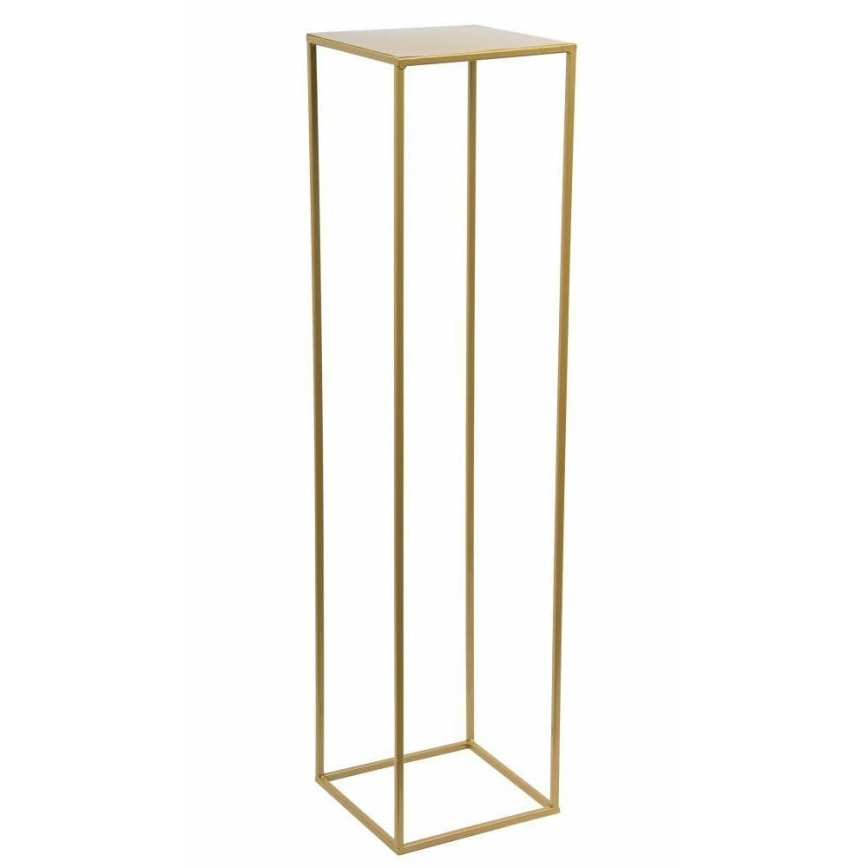 Soporte para plantas 130x24 cm dorado