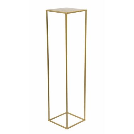 Soporte para plantas 130x24 cm dorado