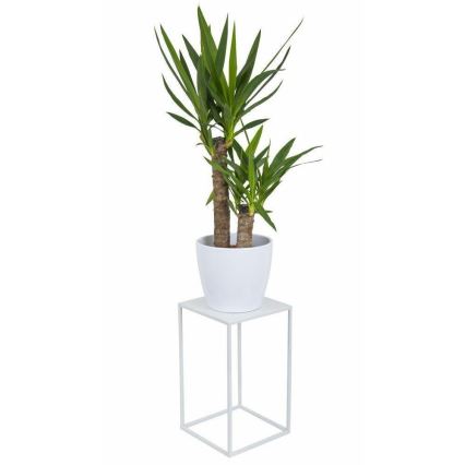 Soporte para flores 40x24 cm blanco