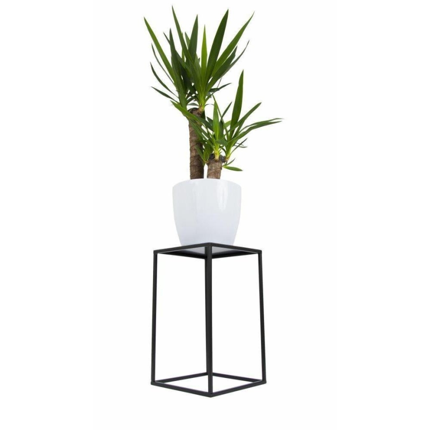 Soporte para plantas 40x24 cm negro