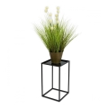 Soporte para plantas 40x24 cm negro