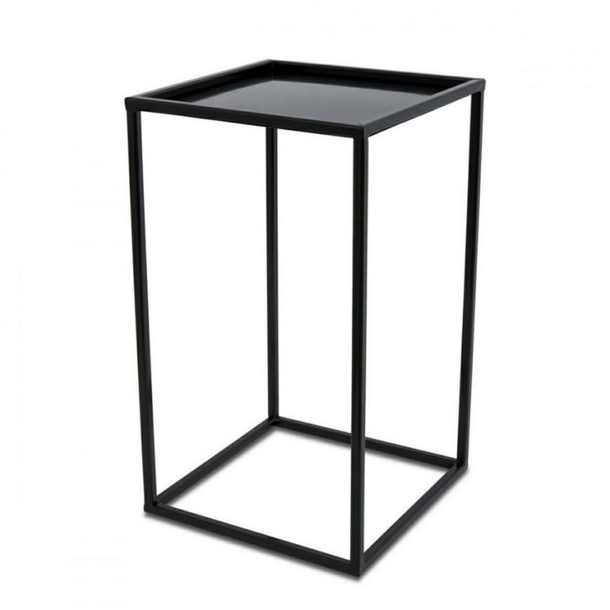 Soporte para plantas 40x24 cm negro